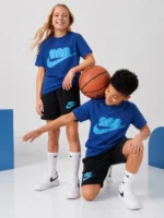 ست تیشرت شلوارک بچگانه nike طرح lego