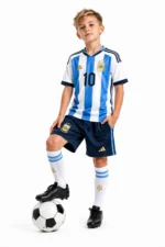 ست تیشرت شلوارک تیم ملی آرژانتین مدل MESSI 10