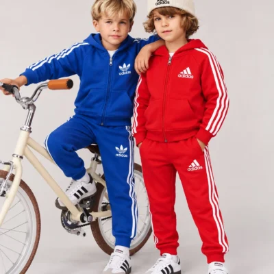 ست سویشرت شلوار بچگانه آدیداس سه خط| adidas kids tracksuit