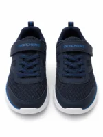 کتونی بچگانه SKECHERS مدل چسبی سرمه ای/آبی - Image 2