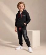 ست سویشرت شلوار پسرانه us.polo.assn مشکی
